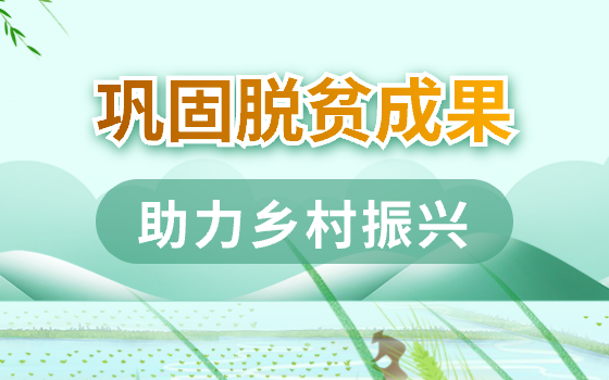 鞏固脫貧成果 助力鄉村振興